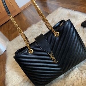 YSL Double Chain Purse